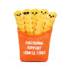 WHAT DO YOU MEME? Plush Emotional Support Crinkle Fries - Orange Polyester - Model ESCF541