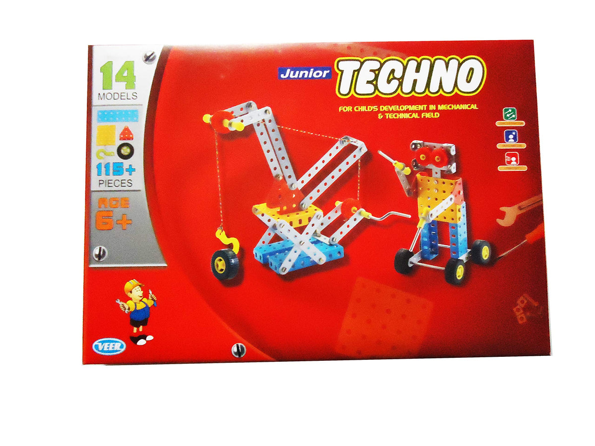 Olympia Games And Toys Junior Techno Mechanical Engineering Educational Toy Kit Constructive Building Blocks And Models Construc