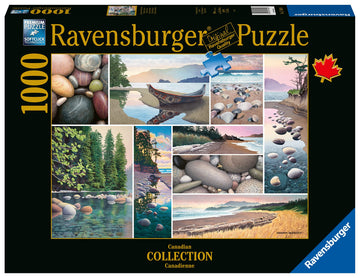 Ravensburger 1000 Piece Jigsaw Puzzle - West Coast Tranquility - 27 x 20 in - Multicolor - Model 17469, Unique Softclick Technology