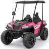 Elemara Ride On Cars 2 Seater W/Sun Shade, Dump Bed And Shovel, Ride On Toy For Big Kids, 12V 10Ah 4Wd Powered Electric Car, Sid