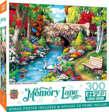 Masterpieces 300 Piece EZ Grip Jigsaw Puzzle - Willow Whispers - 18x24