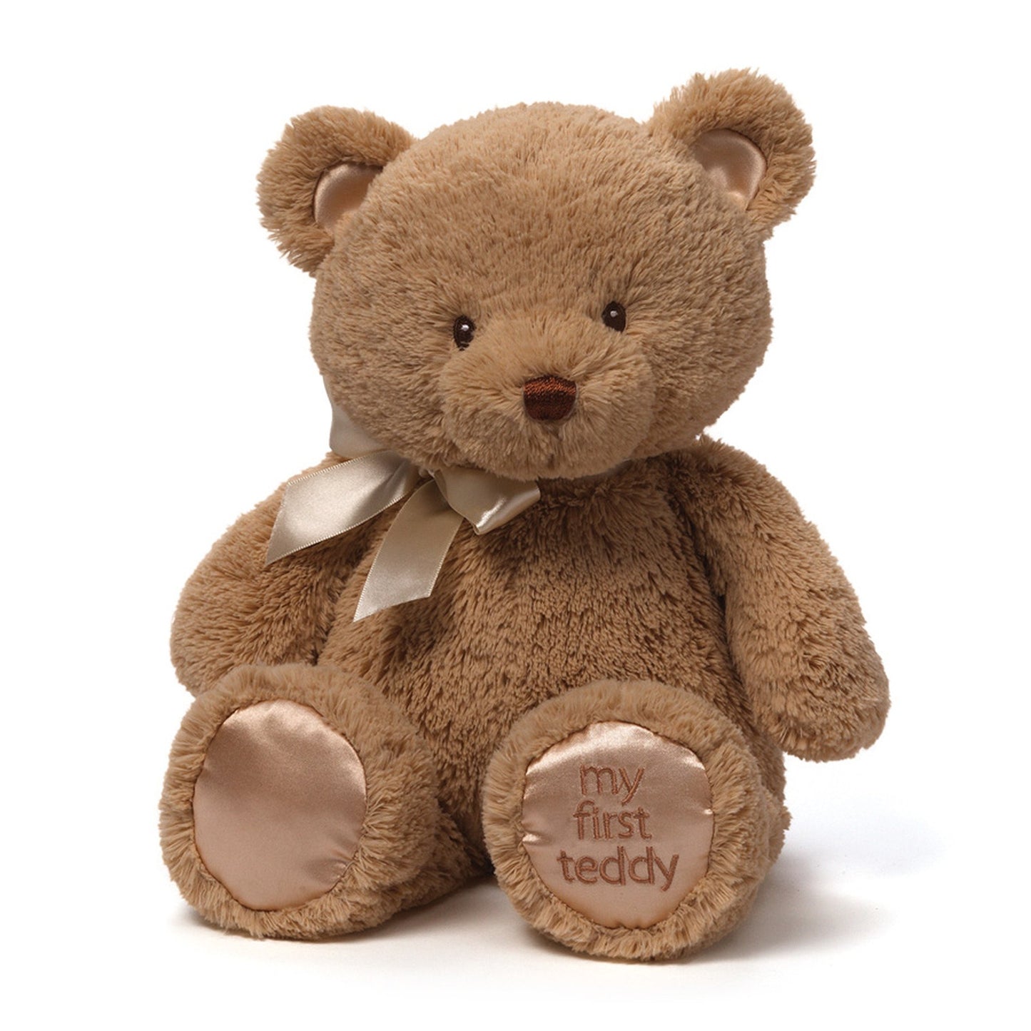 Baby Gund My First Teddy Bear, Ultra Soft Animal Plush Toy For Babies And Newborns, Tan, 15