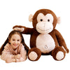 Ikasa Giant Monkey Stuffed Animal Plush Toy,Large Big Jumbo Soft Toys,30' Huge Size Cute Fluffy Plushy Fat Oversized Plushie,Gifts For Kids Girls Boys
