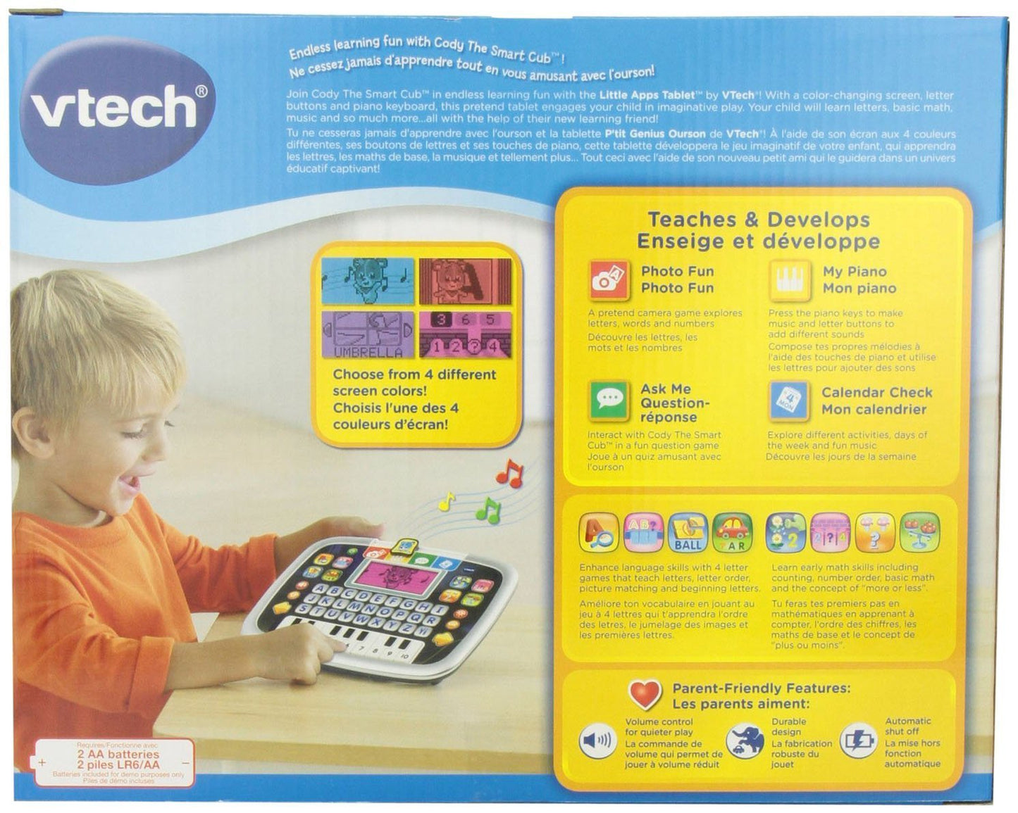 Vtech Little Apps Tablet, Black