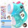 Bubble Machine Wand For Boys Girls, Dinosaur Bubble Machine Maker Blower Toys With Light & Music, Toddler Outdoor Toys For 2 3 4