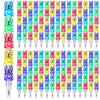Chinco 20 Pieces Stackable Plastic Bear Pencils Kids Stacking Point Pencils 5 In 1 Colored Party Favors For Birthday Party Supplies Goodie Bag Filler School Fun Equipment