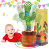 Emoin Dancing Talking Cactus Toy for Baby Boys Girls Gifts Dancing Cactus Singing Mimicking Recording Repeating What You Say Baby Toys