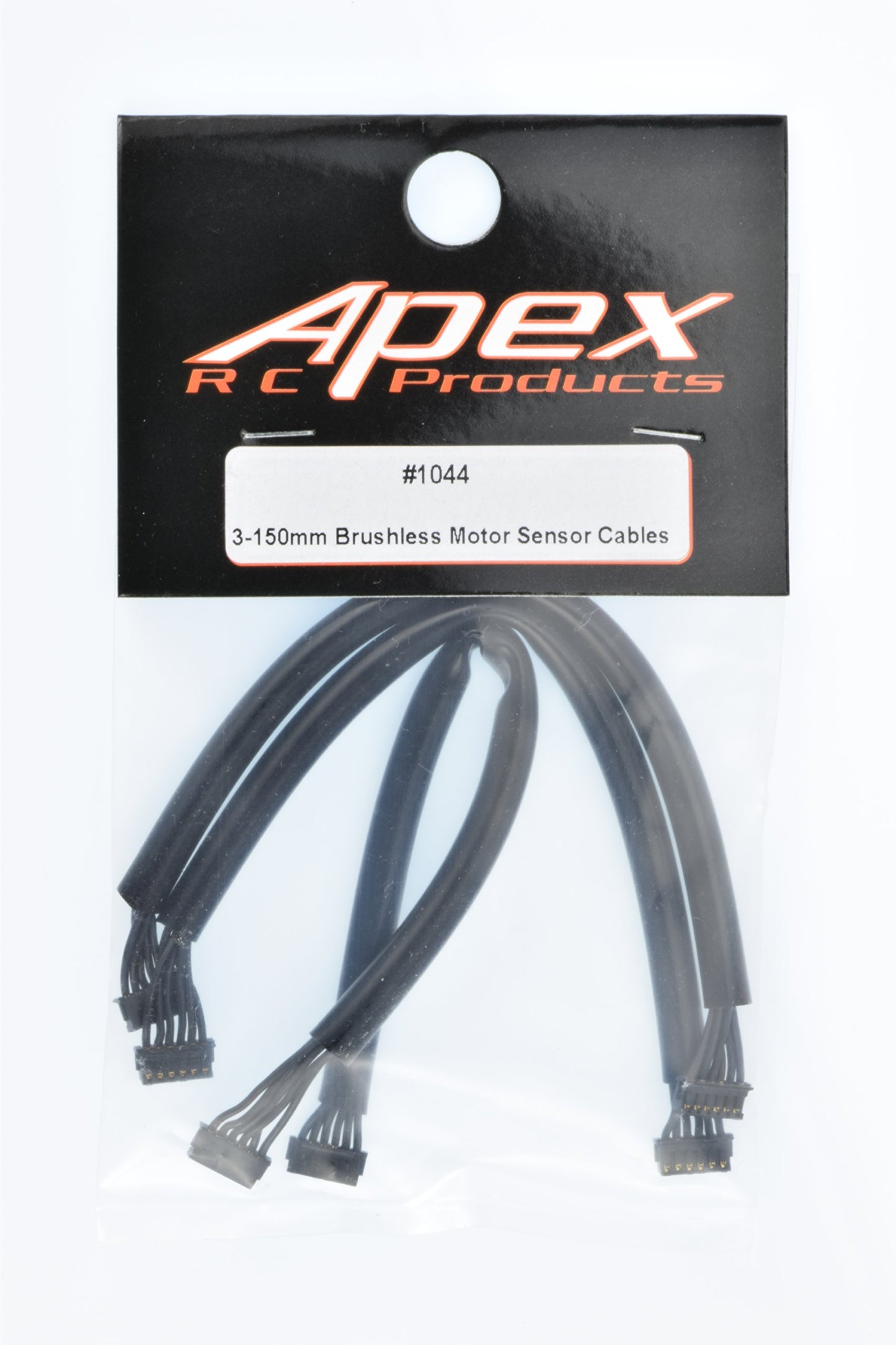 Apex RC Products 150mm Silicone Brushless Motor Sensor Wire Cable - 3 Pack #1044