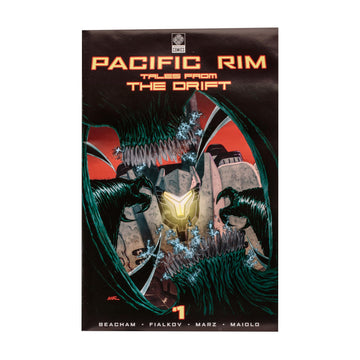 Pacific Rim Mcfarlane Toys Cherno Alpha (Jaeger) 4'' Scale Figure Playset With Comic