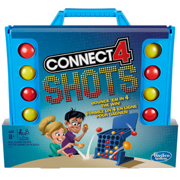 Hasbro Gaming Connect 4 Shots Board Game Activity For Kids Ages 8+, Active Games For Kids, Family Games For 2 Players, Kids Game
