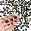 200 Pieces Miniature Halloween Decorations Tiny Resin Insect Mini Spiders Mini Bats Mini Snakes Halloween Miniatures For Crafts