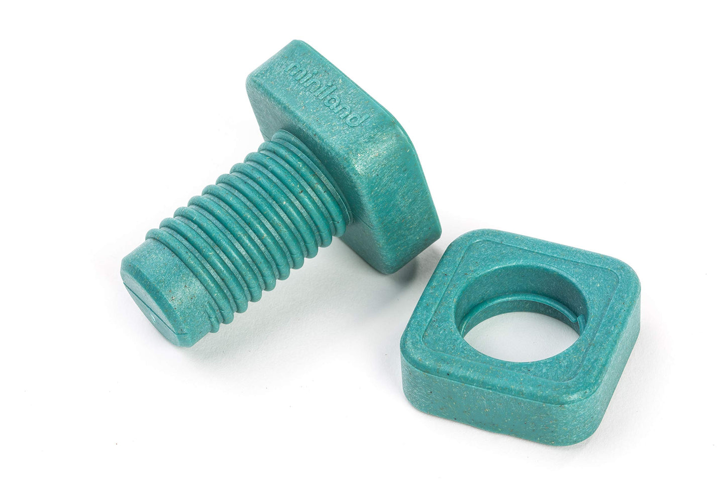 Miniland ECO Nuts & Bolts with Activities - STEM, Geometric, Shapes, Visual Motor Coordination, Highly Resistant