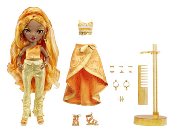 Rainbow High Fashion Doll- Meena Fleur (Saffron Gold)