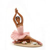 Cosmos Gifts 20903 African American Ballerina In Pink Dress 4 3/4' H