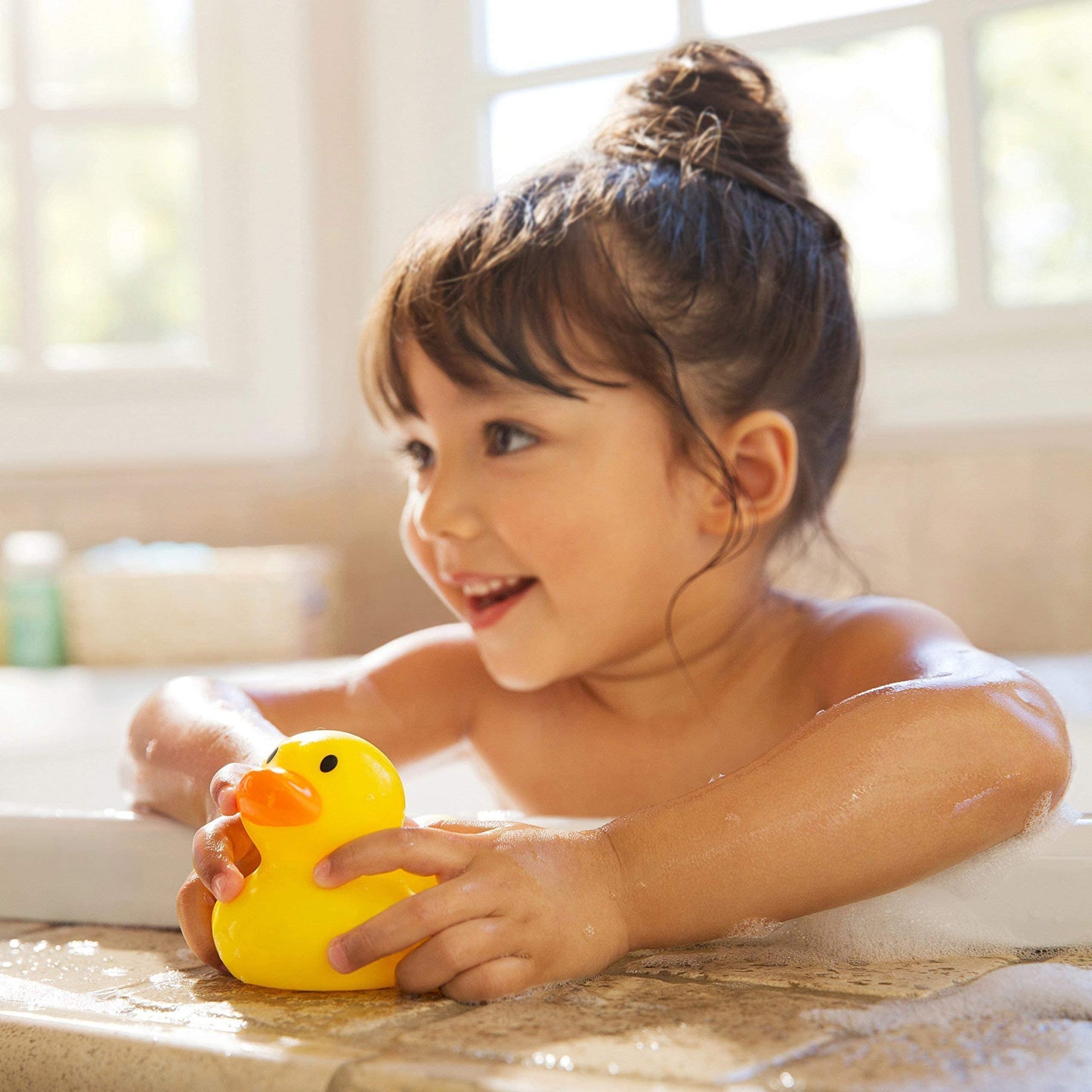 Munchkin White Hot Safety Bath Ducky Toy, Yellow (Pack of 2)