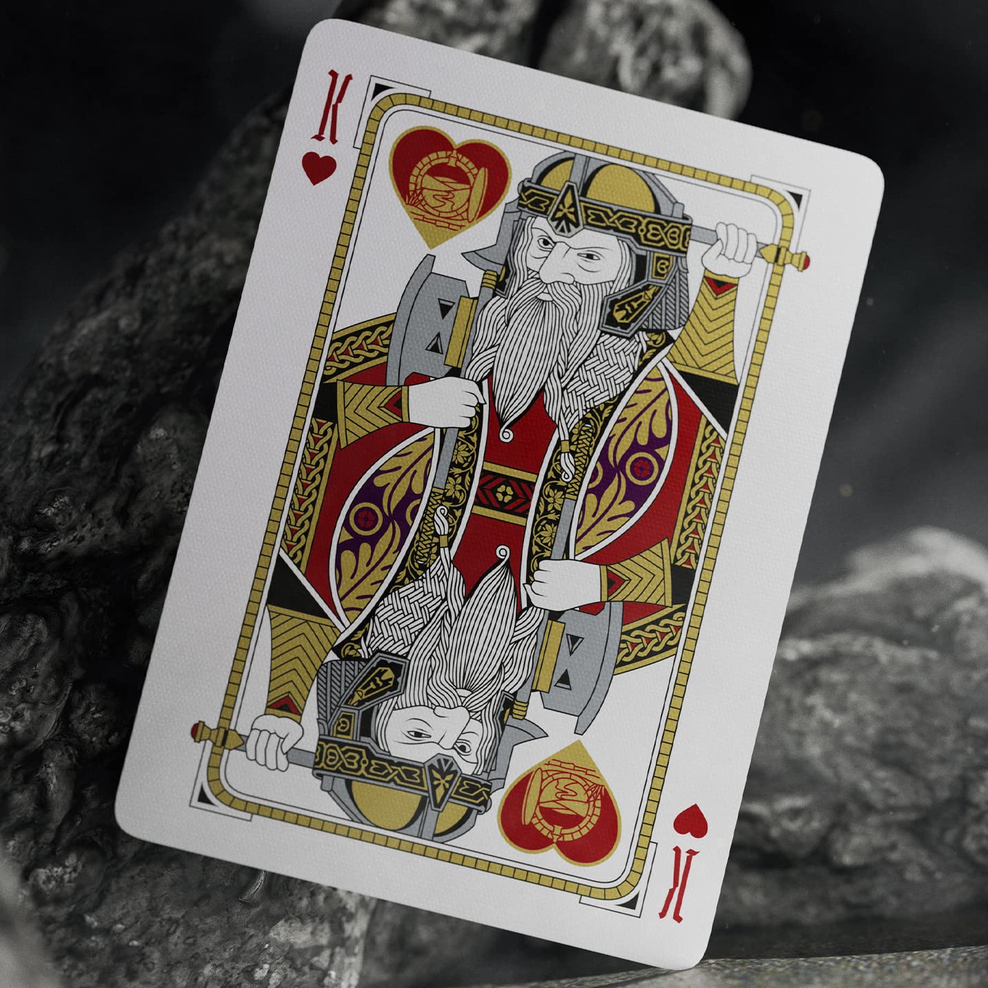 theory11 Lord of The Rings Playing Cards - Poker Size, Green, FSC-Certified Paper, Model LOTR-CARDS