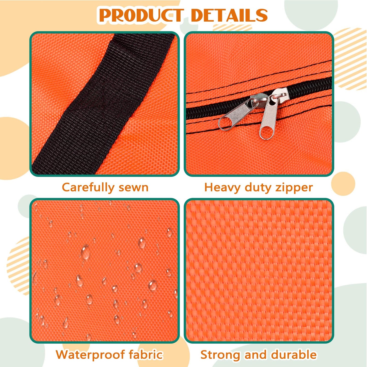 Giant Connect 4 Carrying Duffle Bag,Large & Sturdy Carrying Bag For Jumbo 4 In A Row, Easy Storage & Transportation For Life Siz