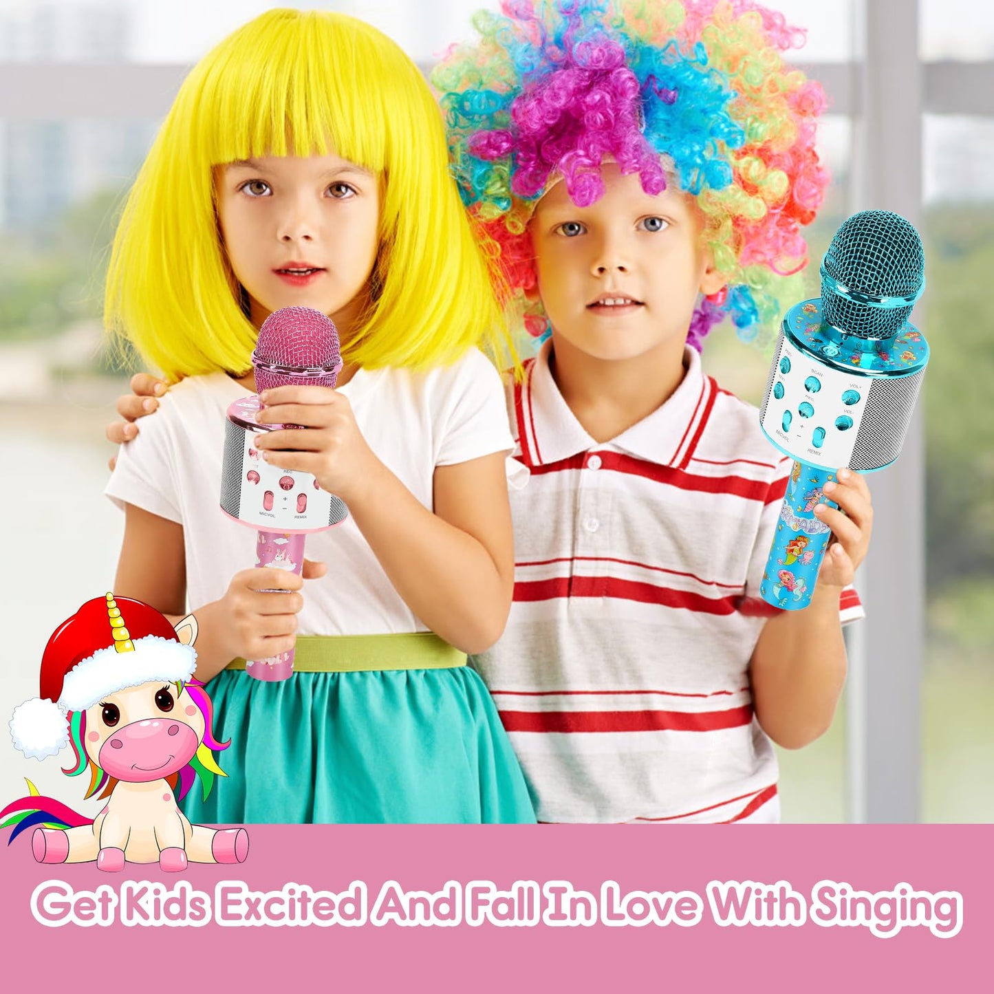 Niskite Toddler Girl Toys Microphone: 2 3 4 Year Old Girl Birthday Gift Ideas