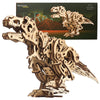 UGEARS Wooden 3D Puzzles for mature-themeds - Tyrannosaurus Rex Dinosaur Model Kit Craft Kits for mature-themeds Women and Men - 3D Wooden Dinosaur Automaton Models for mature-themeds to Build Wood Puzzles mature-themed - 249 Pcs