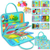 Exorany Busy Board Montessori Toys For 1 2 3 4 Year Old Boy Girl Birthday Gifts, Busy Book Sensory Learning Toys For Toddlers 1-