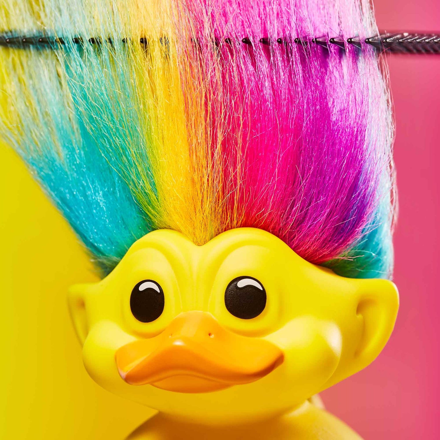 Tubbz Boxed Edition Rainbow Troll Collectible Vinyl Rubber Duck Figure - Official Trolls Merchandise - Fantasy Nostalgia Movies,