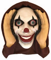 Scary Peeper Halloween Decoration Lenticular-Eyed Clown Peeping Tom, Indoor Outdoor Window Hanging Mask For Creepy Spooky House Party Jump Scares Tricks Wicked Laughs Prank Novelty Decor Gag Gift