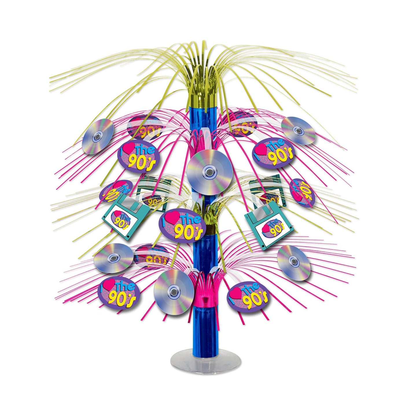 I Love The 90'S Cascade Centerpiece