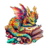 Jigfoxy Wooden Puzzles for mature-themeds Dragon Wood Puzzles mature-themed Unique Animal Shape Wooden Jigsaw Puzzles Birthday Gifts for Puzzles Lovers Family Friend (L-13.4 * 12.6in-240pcs)