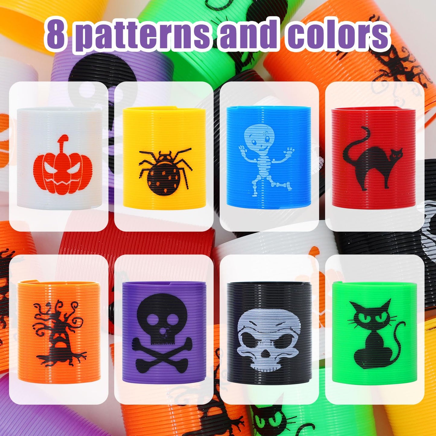 Cocurb 32 Pcs Halloween Mini Spring Party Favors For Kids 4 To 8 Fun Goodie Bag Stuffers For All Hallow'S Day, Classroom Prizes,