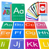 Abc Letter Flash Cards For Toddlers With 5 Dry Erase Pens, Preschool Learning Toys Alphabet Memory Game, 36Pcs Double-Side Flash