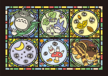 Ensky My Neighbor Totoro Crystal Jigsaw Puzzle 208 Pieces Model 208-AC01 Glass