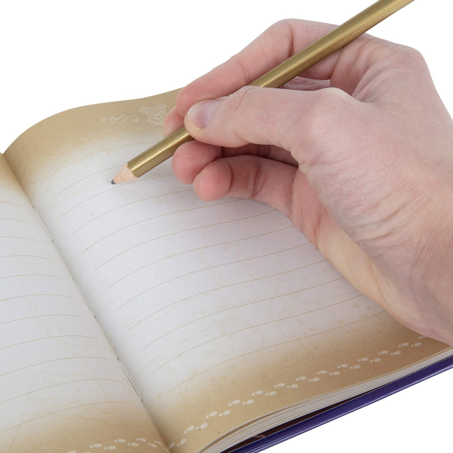 Harry Potter Marauder'S Map Diary For Kids - Lock & Key Journal Notebook W/ 216 Lined Pages - Officially Licensed - Book & Movie