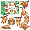 Ciyvolyeen Sloth Sewing Craft Kit Jungle Animal Diy Craft Sewing Kit For Girls And Boys Educational Sewing Kits For Kids Age 8 9 10 11 12 Craft Kit Includes 8 Projects