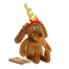 Aurora® Whimsical Dr. Seuss™ Shoulderkin™ Max Stuffed Animal - Magical Storytelling - Officially Licensed - Brown 7 Inches