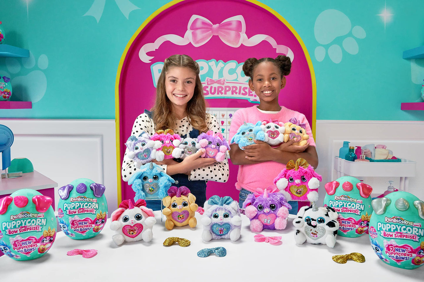 Rainbocorns Puppycorn Surprise Series 3 (Poodle) By Zuru, Collectible Plush Stuffed Animal, Surprise Egg, Sticker Pack, Slime, Dog Plush, Ages 3+ For Girls, Children