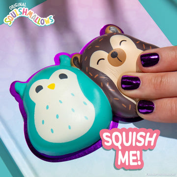 Squishmallows Squishy Diary Set - 5x7 Diary, 60 Sheets, Kawaii Stickers & Pen, Fun Journaling Kit for Kids, School Supplies, Journal for Girls