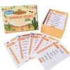 200 Spanish English Bilingual Verbs Verbos Conjugation Presente Indicativo Skill Drill Educational Flash Cards Learning Resource