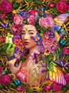 Buffalo Games - Flights of Fantasy - Spring Queen - 1000 Piece Jigsaw Puzzle Pink
