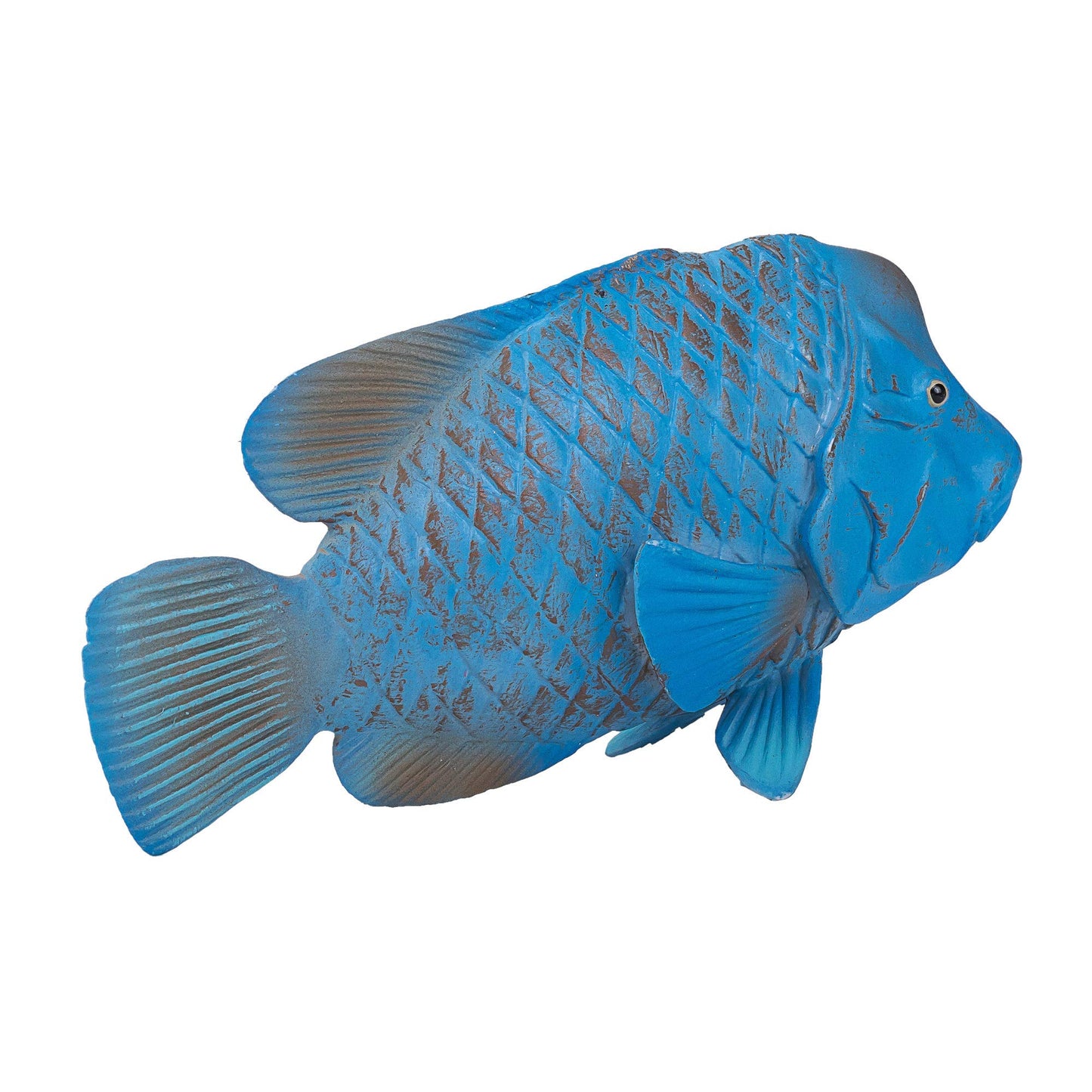 Mojo Blue Grouper Realistic International Wildlife Hand Painted Toy Figurine
