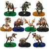 DTOFOOT 10 Pcs Dinosaur Party Decorations, Dinosaur Birthday Decorations Dinosaur Centerpieces for Birthday Party 3D Dino Honeyc