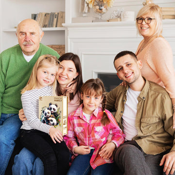 Wooden Puzzles for mature-themeds Panda Family Wooden Jigsaw Puzzles for mature-themeds Kids Unique Shaped Wood Puzzles mature-themed Creative Birthday Gifts for Friends Family Game(8.5 * 8.3in 100pcs)