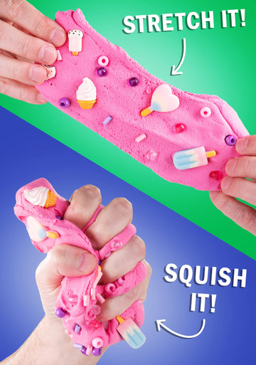 Crazy Aaron'S Slime Charmers® - I Scream, You Scream - Pink Buttery Slime, Sensory Toys For Kids - Creative And Endless Fun, Stress Relief Therapy, Gifts For Girls And Boys - Made In Usa