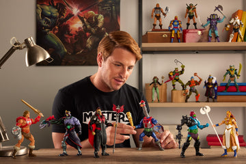 Masters of the Universe Masterverse King Kelder Action Figure Deluxe Collectible with 30 Articulations Swappable Parts Or protective covering Motu 7-in Toy