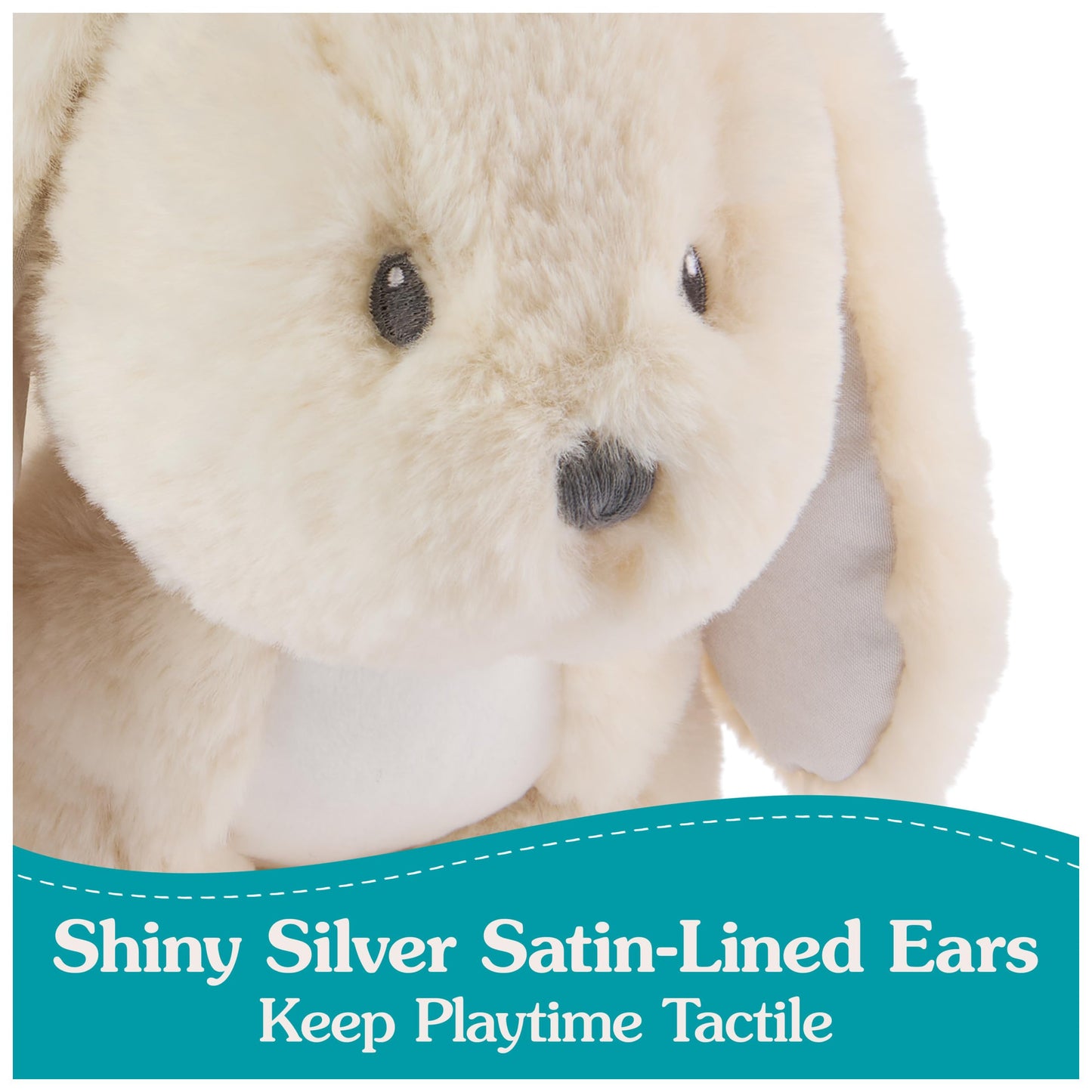 Gund Baby Clover Bunny Plush, Bunny Stuffed Animal For Babies And Toddlers, Cream, 10