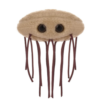 GIANTMICROBES E. Coli Plush Toy - Green, Soft Plush Material - Educational Gift for Families, Teachers, and Students - Model FBA_GMUS-PD-0220