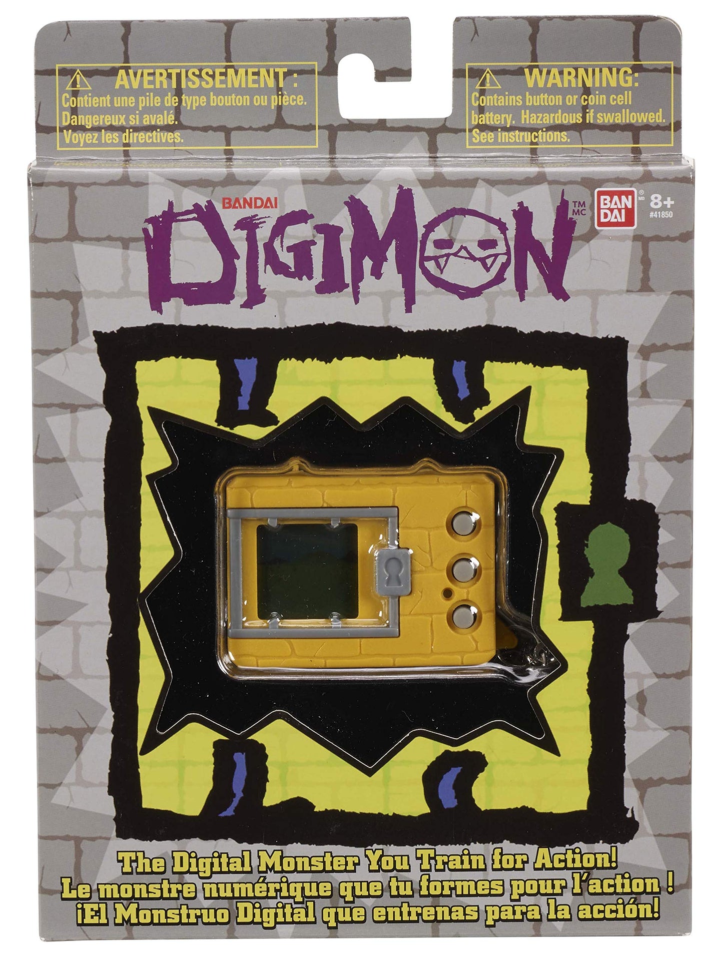 Digimon Bandai Original Digivice Virtual Pet Monster - Blue