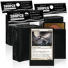 Black Card Sleeves Fit For Mtg, 300 Pack Perfect Fit Standard Card Sleeves For Trading Cards Sports Cards Baseball Cards Tcg, St