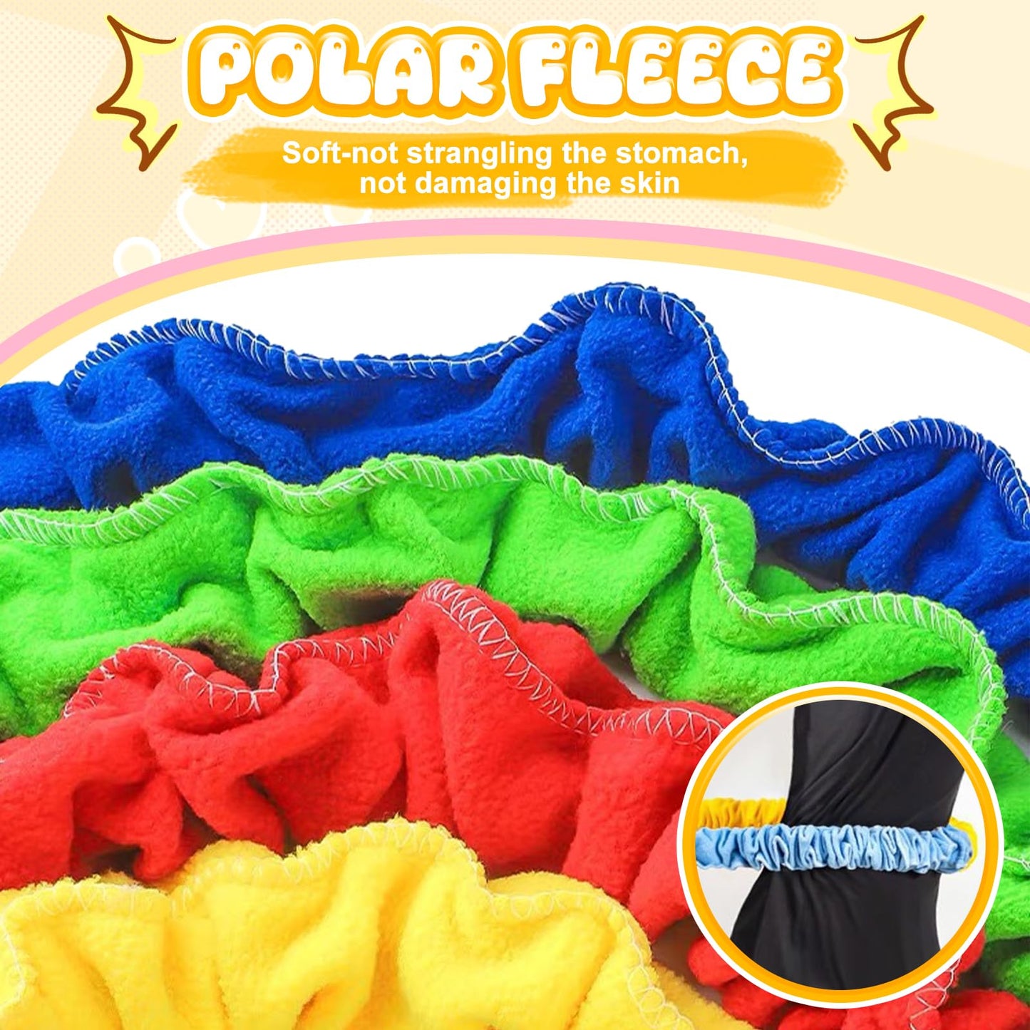 Elastic Fleece Cooperative Stretchy Band Integrations Dynamic Movement Exercise Stretchier Latex 12 Feet Creative Moving Prop For Group Activities Special Needs Large Motor Coordination