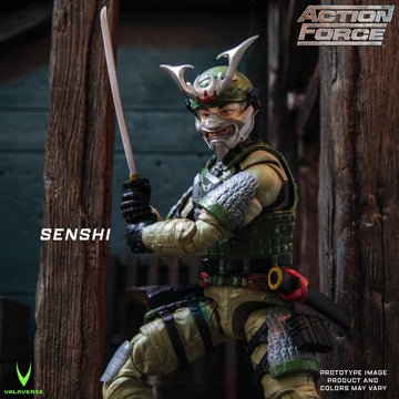 Action Force Valaverse Series 5 Senshi enhanced 6-Inch Scale Action Figure with Multiple Accessories