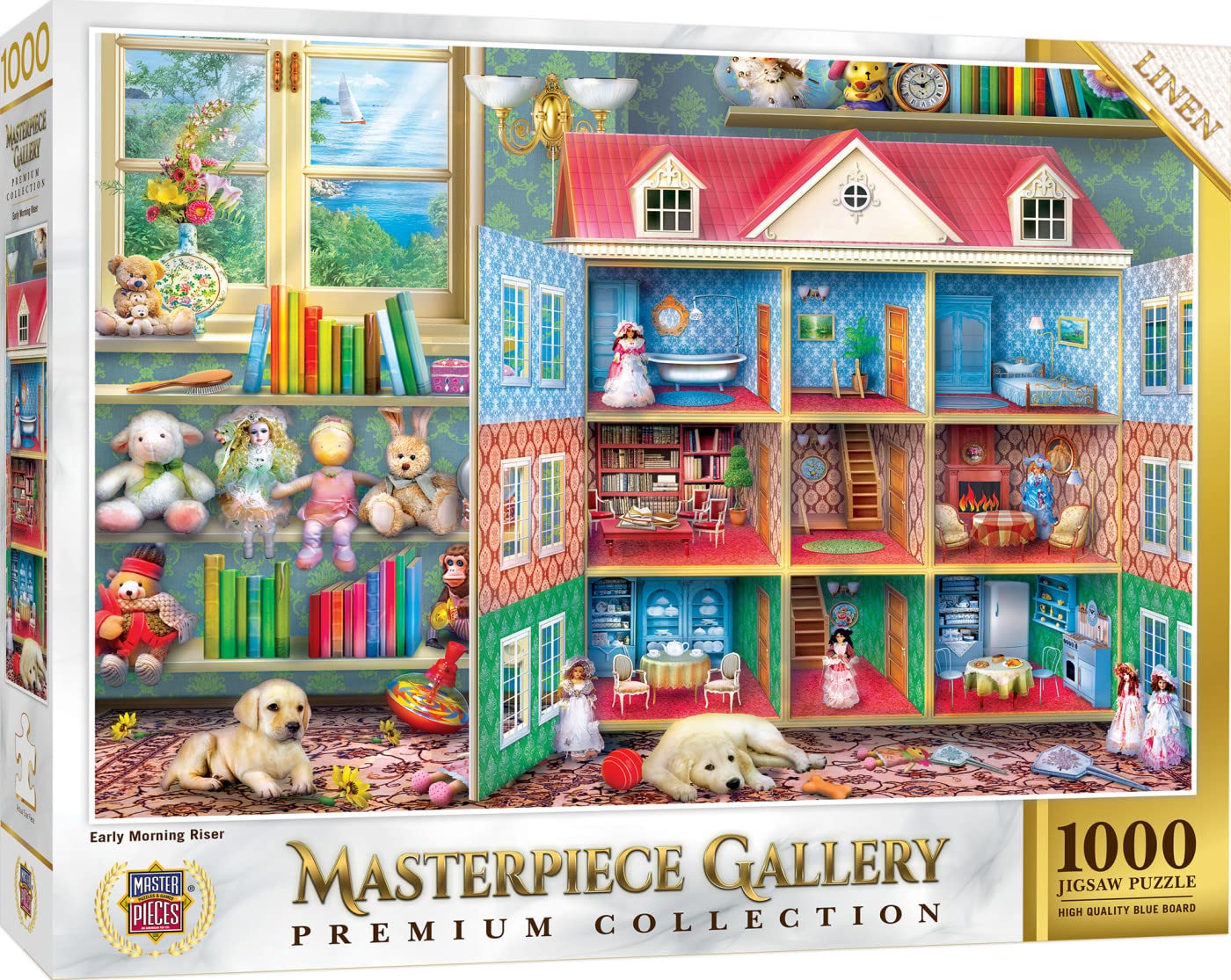 MasterPieces 1000 Piece Jigsaw Puzzle for Adults, Family, Or Youth - Early Morning Riser - 26.75x 19.25